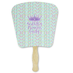 Birthday Princess Paper Fan (Personalized)