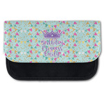 Birthday Princess Canvas Pencil Case w/ Name or Text