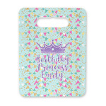 Birthday Princess Rectangular Trivet with Handle (Personalized)