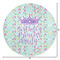 Birthday Princess Round Area Rug - Size