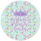 Birthday Princess Round Mousepad - APPROVAL