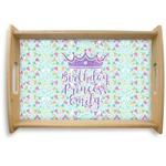 Birthday Princess Natural Wooden Tray - Small (Personalized)