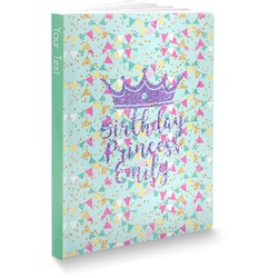 Birthday Princess Softbound Notebook - 7.25" x 10" (Personalized)