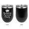 Birthday Princess Stainless Wine Tumblers - Black - Single Sided - Approval