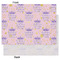 Birthday Princess Tissue Paper - Heavyweight - Large - Front & Back