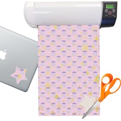 Birthday Princess Sticker Vinyl Sheet (Permanent)