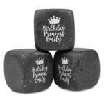 Birthday Princess Whiskey Stone Set - Set of 3 (Personalized)