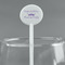 Birthday Princess White Plastic 5.5" Stir Stick - Round - Main