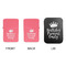Birthday Princess Windproof Lighters - Pink, Double Sided, w Lid - APPROVAL