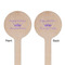 Birthday Princess Wooden 7.5" Stir Stick - Round - Double Sided - Front & Back