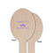 Birthday Princess Wooden Food Pick - Oval - Single Sided - Front & Back