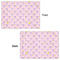 Birthday Princess Wrapping Paper Sheet - Double Sided - Front & Back