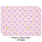 Birthday Princess Wrapping Paper Sheet - Double Sided - Front