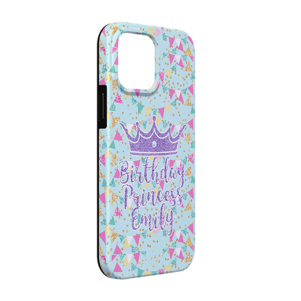 Custom Birthday Princess iPhone Case - Rubber Lined - iPhone 13 (Personalized)