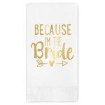 Bride / Wedding Quotes and Sayings Guest Napkins - Foil Stamped