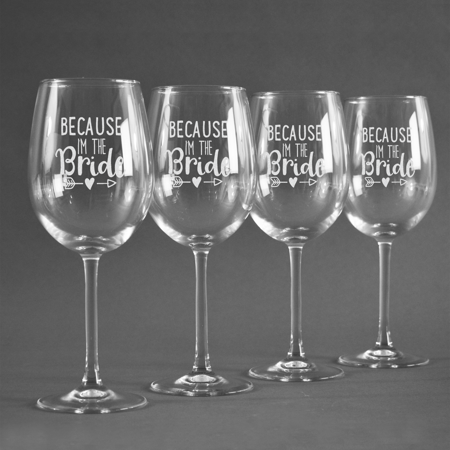 wedding wine glasses