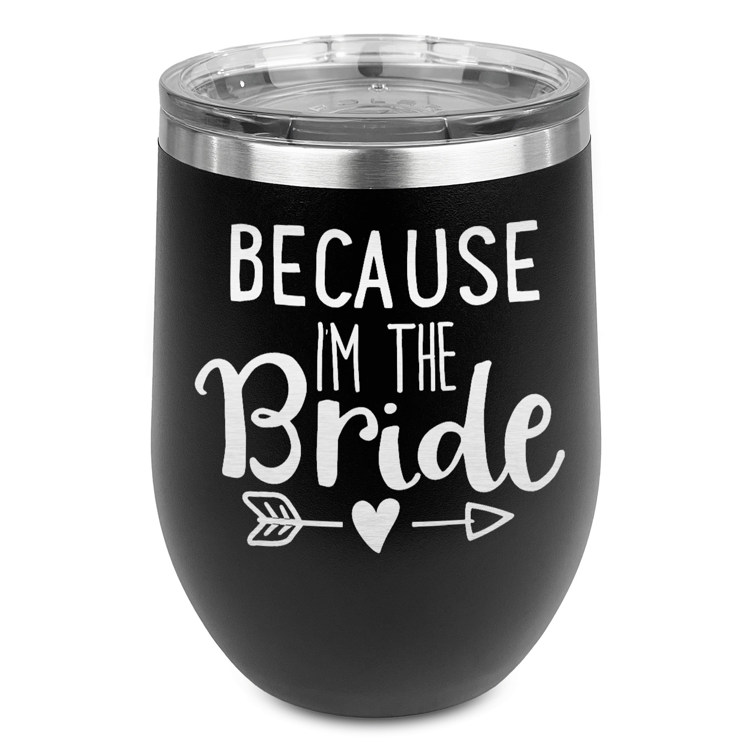 Custom Laser Engraved YETI Wine Tumbler Mug Bride Bridesmaid