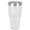 Fighting Cancer Quotes and Sayings 30 oz Stainless Steel Ringneck Tumbler - White - Front