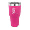 Fighting Cancer Quotes and Sayings 30 oz Stainless Steel Ringneck Tumblers - Pink - FRONT