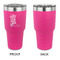 Fighting Cancer Quotes and Sayings 30 oz Stainless Steel Ringneck Tumblers - Pink - Single Sided - APPROVAL