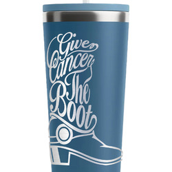 Fighting Cancer Quotes and Sayings RTIC Everyday Tumbler with Straw - 28oz