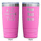 Christmas Quotes and Sayings Pink Polar Camel Tumbler - 20oz - Double Sided - Approval