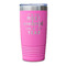 Christmas Quotes and Sayings Pink Polar Camel Tumbler - 20oz - Single Sided - Approval