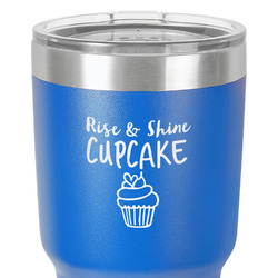 Cute Quotes and Sayings 30 oz Stainless Steel Tumbler - Royal Blue - Double-Sided