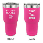 Cute Quotes and Sayings 30 oz Stainless Steel Tumbler - Pink - Double Sided