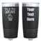 Cute Quotes and Sayings Black Polar Camel Tumbler - 20oz - Double Sided  - Approval