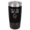 Cute Quotes and Sayings Black Polar Camel Tumbler - 20oz - Front