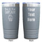 Cute Quotes and Sayings Gray Polar Camel Tumbler - 20oz - Double Sided - Approval