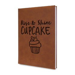 Cute Quotes and Sayings Leather Sketchbook - Small - Double Sided