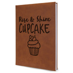 Cute Quotes and Sayings Leatherette Journal - Large - Single Sided