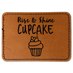 Cute Quotes and Sayings Faux Leather Iron On Patch - Rectangle