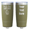 Cute Quotes and Sayings Olive Polar Camel Tumbler - 20oz - Double Sided - Approval