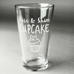 Cute Quotes and Sayings Pint Glass - Engraved (Single)