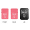 Cute Quotes and Sayings Windproof Lighters - Pink, Double Sided, w Lid - APPROVAL