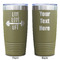 Exercise Quotes and Sayings Olive Polar Camel Tumbler - 20oz - Double Sided - Approval
