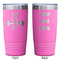 Exercise Quotes and Sayings Pink Polar Camel Tumbler - 20oz - Double Sided - Approval