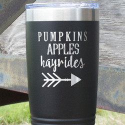 Fall Quotes and Sayings 20 oz Stainless Steel Tumbler