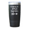 Fall Quotes and Sayings Black Polar Camel Tumbler - 20oz - Single Sided - Approval