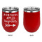 Fall Quotes and Sayings Stainless Wine Tumblers - Red - Single Sided - Approval