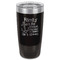 Family Quotes and Sayings Black Polar Camel Tumbler - 20oz - Front