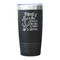 Family Quotes and Sayings Black Polar Camel Tumbler - 20oz - Single Sided - Approval