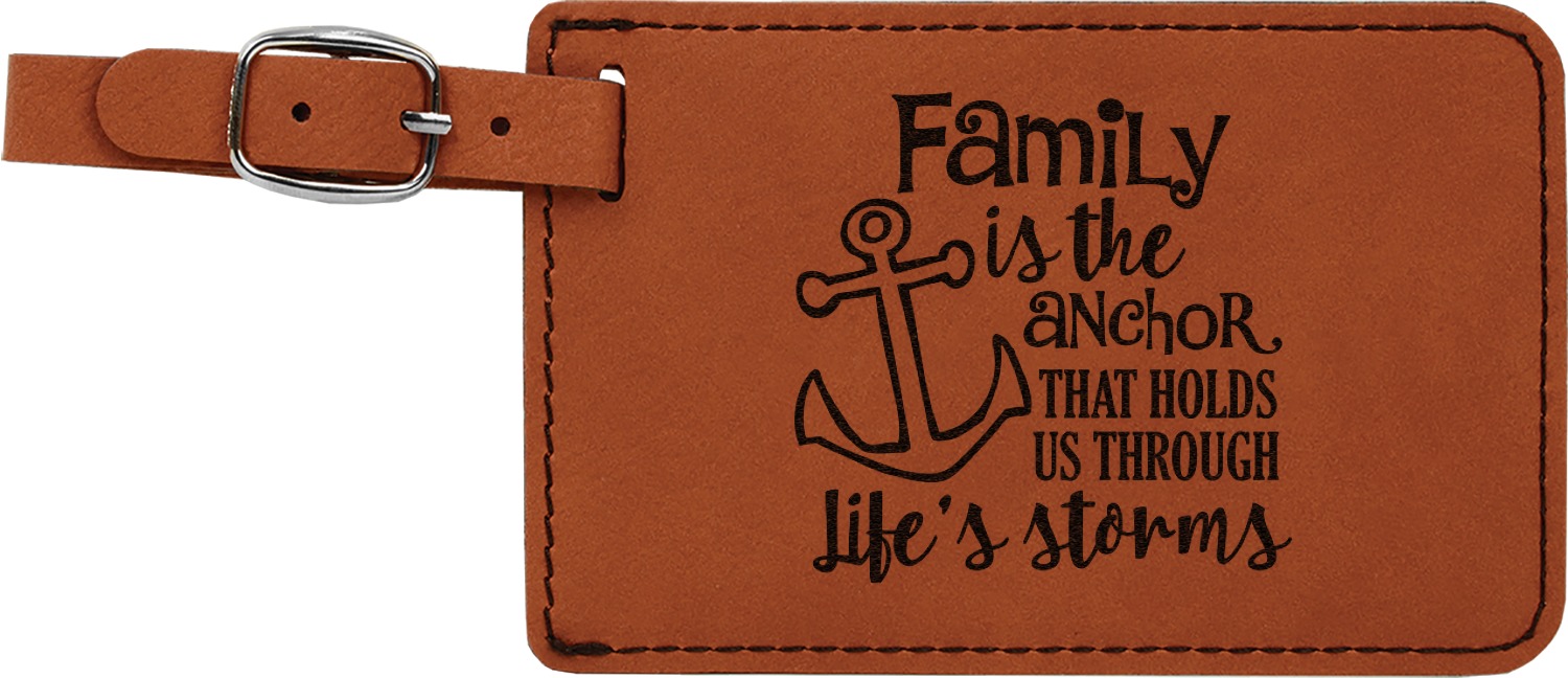 family luggage tags