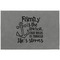 Family Quotes and Sayings Large Engraved Gift Box with Leather Lid - Approval