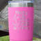 Family Quotes and Sayings Pink Polar Camel Tumbler - 20oz - Close Up