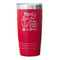 Family Quotes and Sayings Red Polar Camel Tumbler - 20oz - Single Sided - Approval