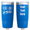 Glitter / Sparkle Quotes and Sayings Blue Polar Camel Tumbler - 20oz - Double Sided - Approval